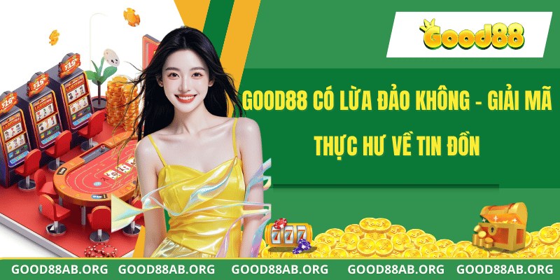 GOOD88 Có Lừa Đảo Không - Giải Mã Thực Hư Về Tin Đồn